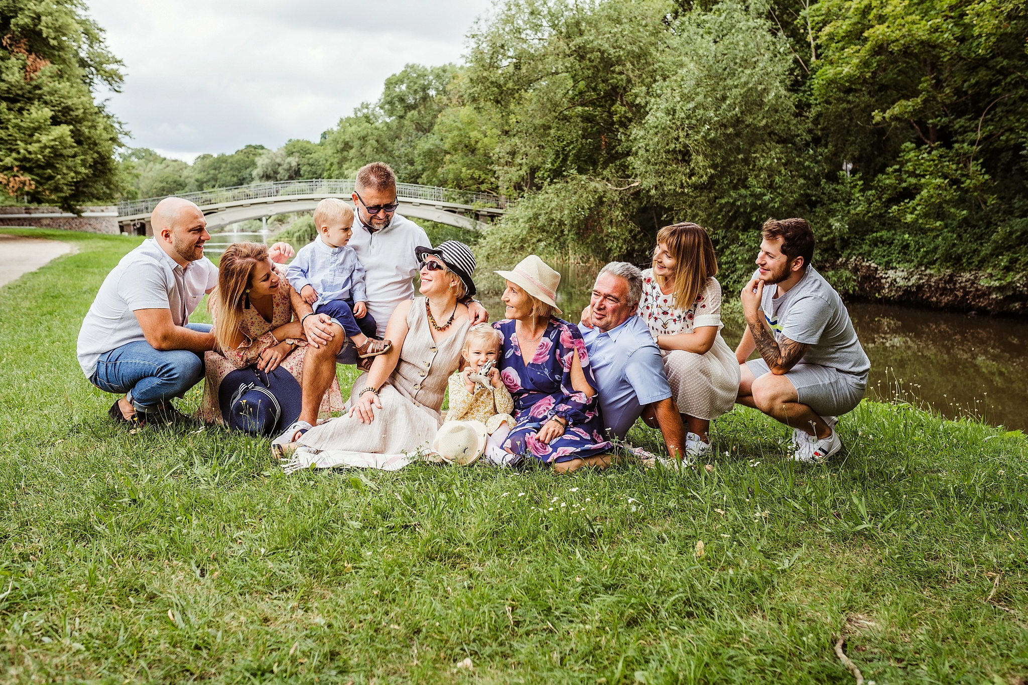 fotografia rodzinna, sesja zdjęciowa rodzinna w Szczecinie Park Kasprowicza